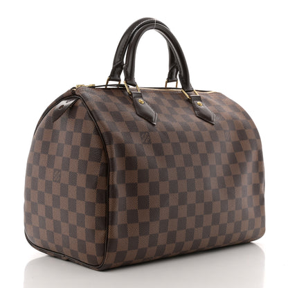 Louis Vuitton Damier Ebene Speedy 30 3 of 11