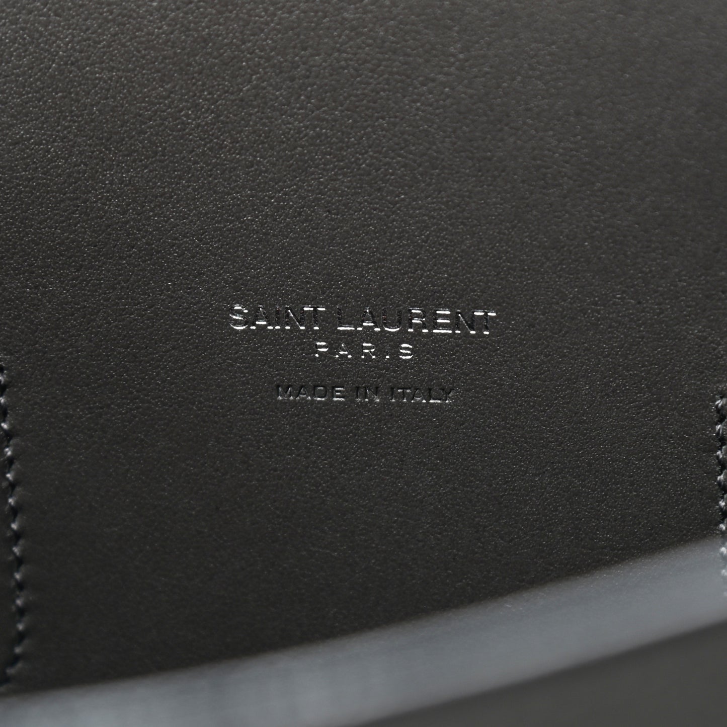 Grained Calfskin Small Sac De Jour Black