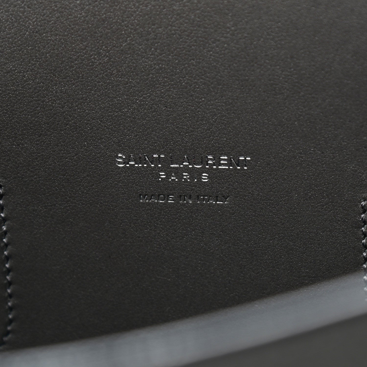 Saint Laurent Grained Calfskin Small Sac De Jour Black 6 of 9