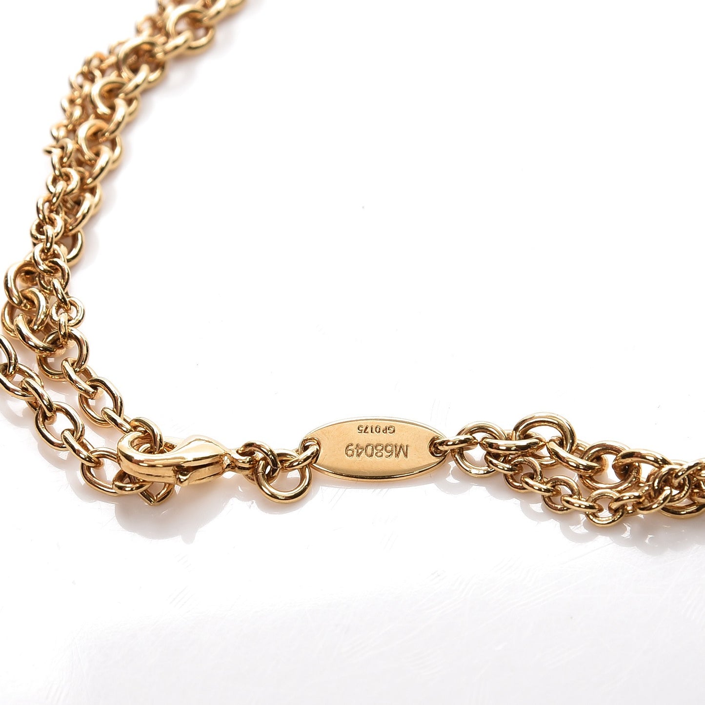 Trunkies Strass Necklace Gold