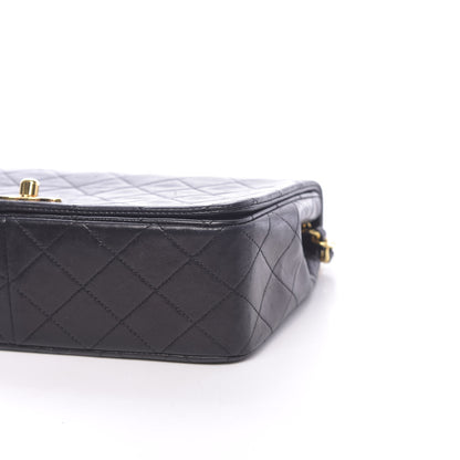 Chanel Lambskin Quilted Small Single Flap Bag Black 10 of 11