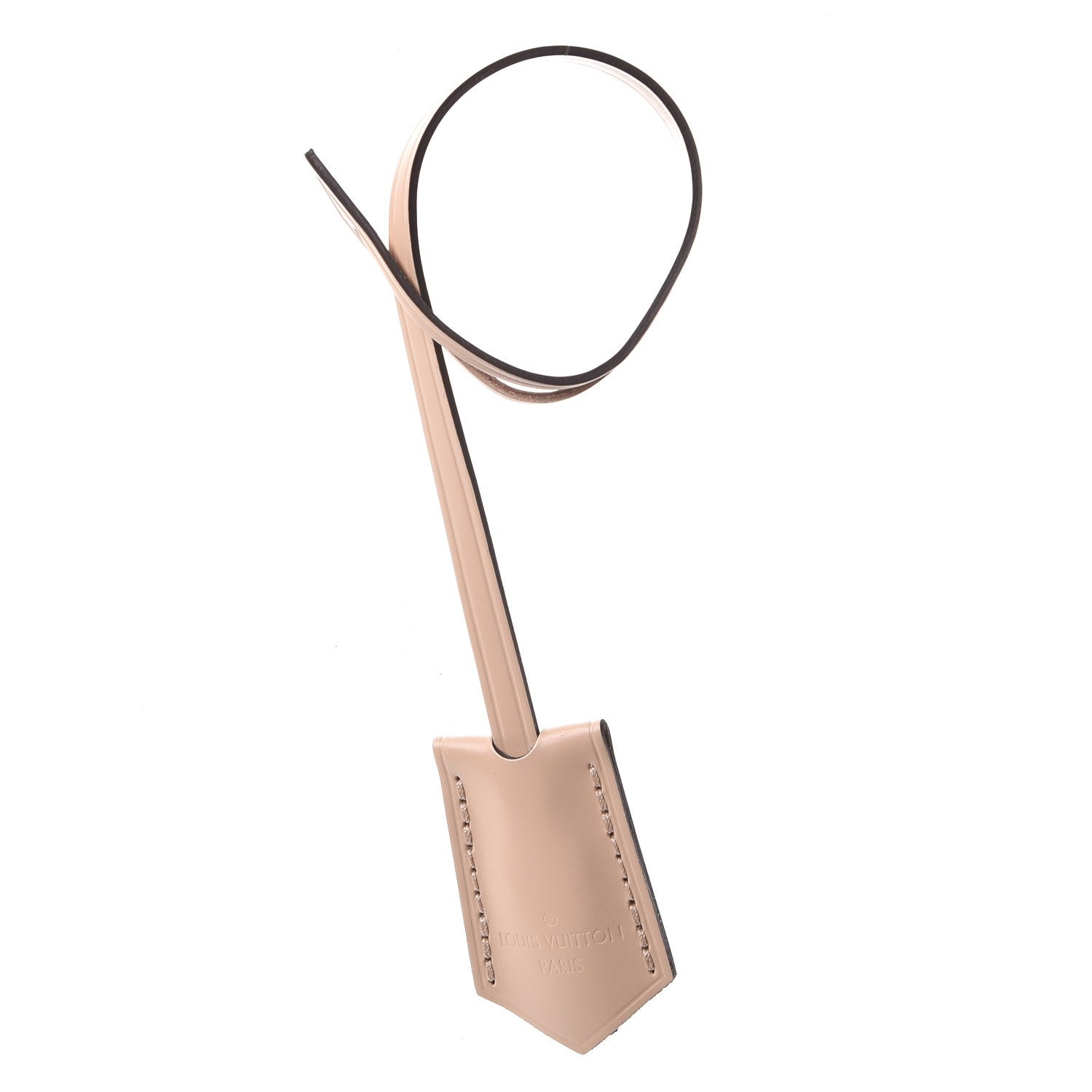 Louis Vuitton Calfskin Clochette Key Bell Holder Dune 1 of 4