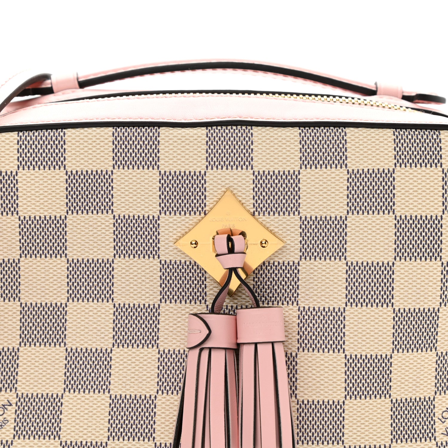 Louis Vuitton Damier Azur Saintonge Eau de Rose 9 of 12