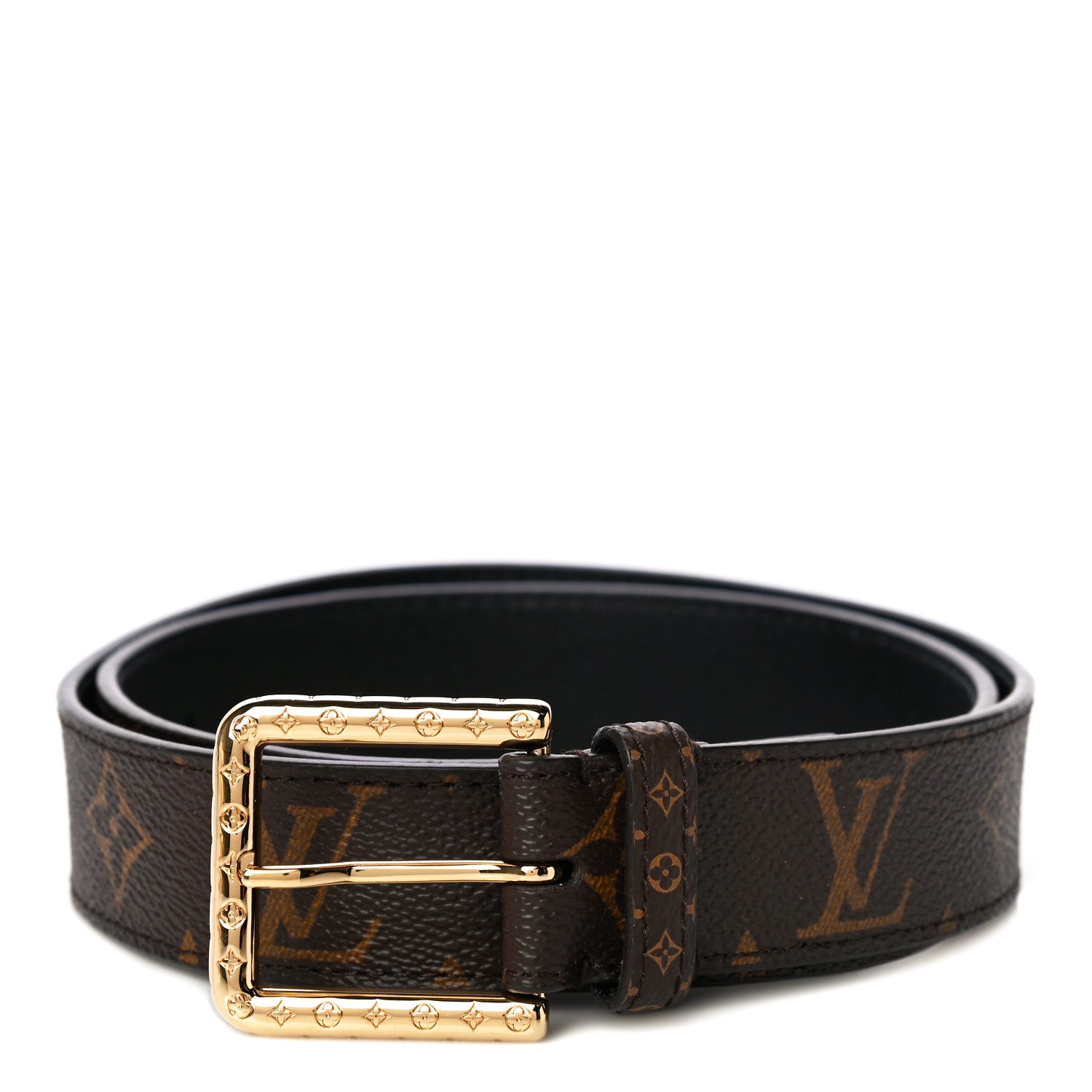 Louis Vuitton Monogram Daily Belt 85 34 1 of 9