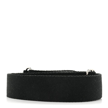 Goyard Canvas Calfskin Adjustable Shoulder Strap Black 2 of 7
