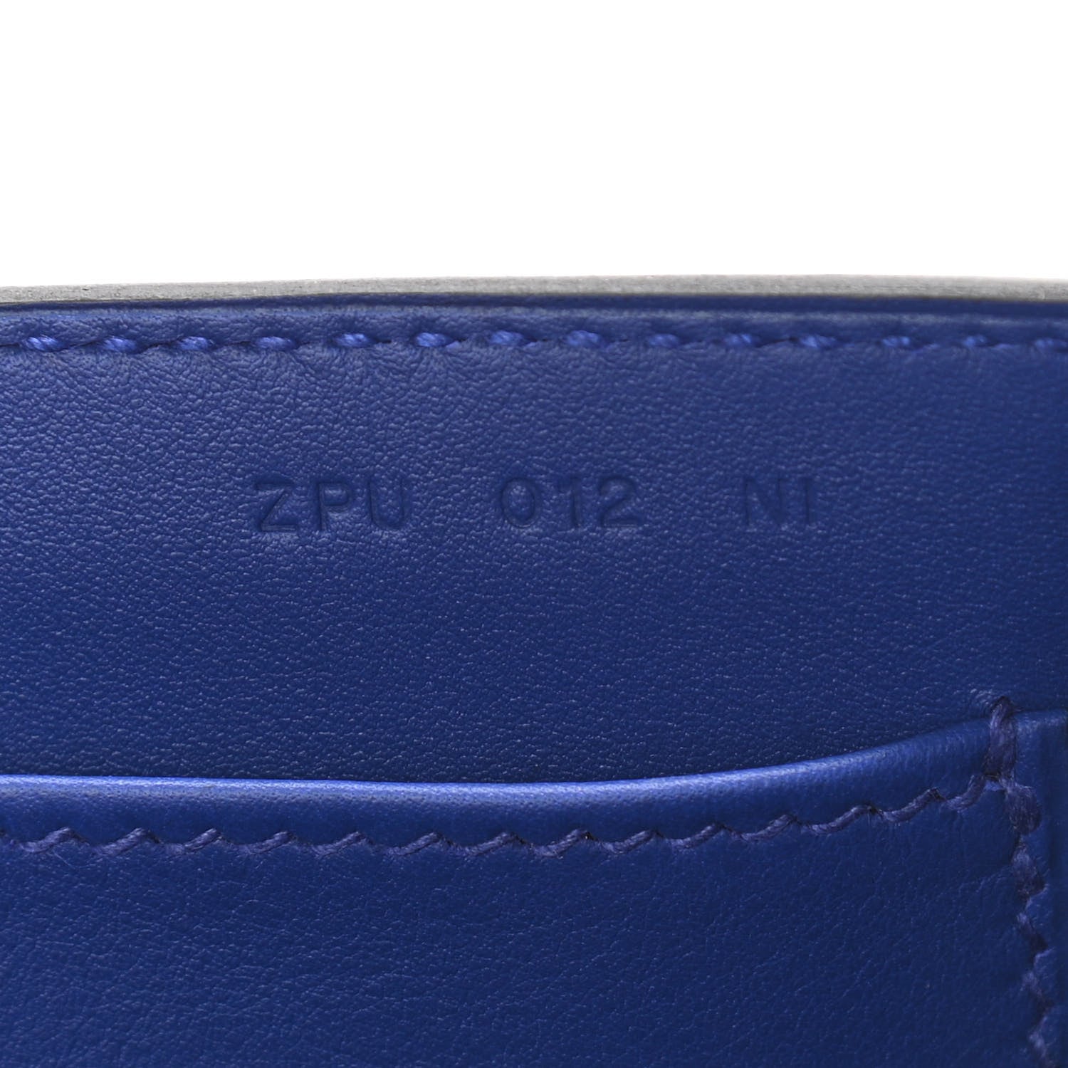 Hermes Chevre Mysore Geta Bleu Electrique 7 of 11