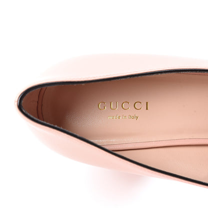 Gucci Malaga Kid GG Marmont Fringe Platform Loafer Pumps 39 Perfect Pink 7 of 10