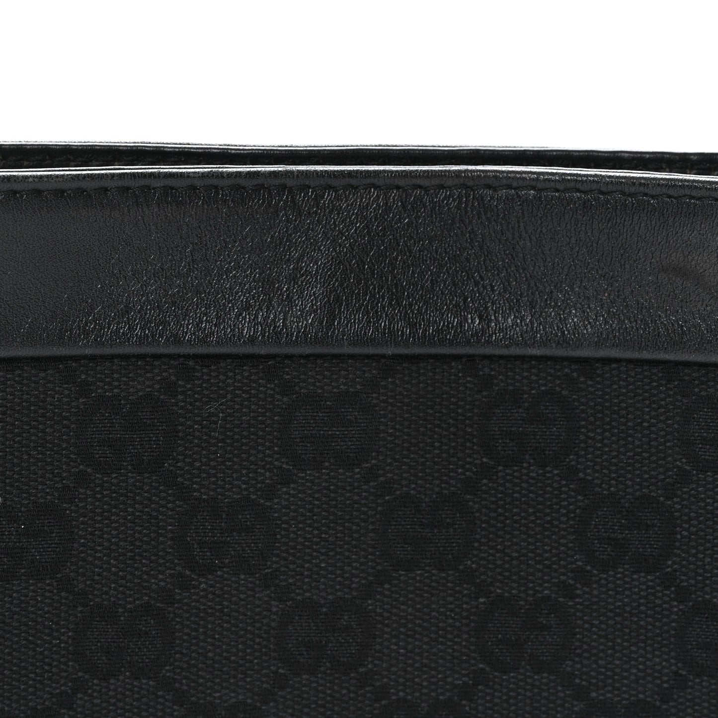 Monogram Shoulder Bag Black