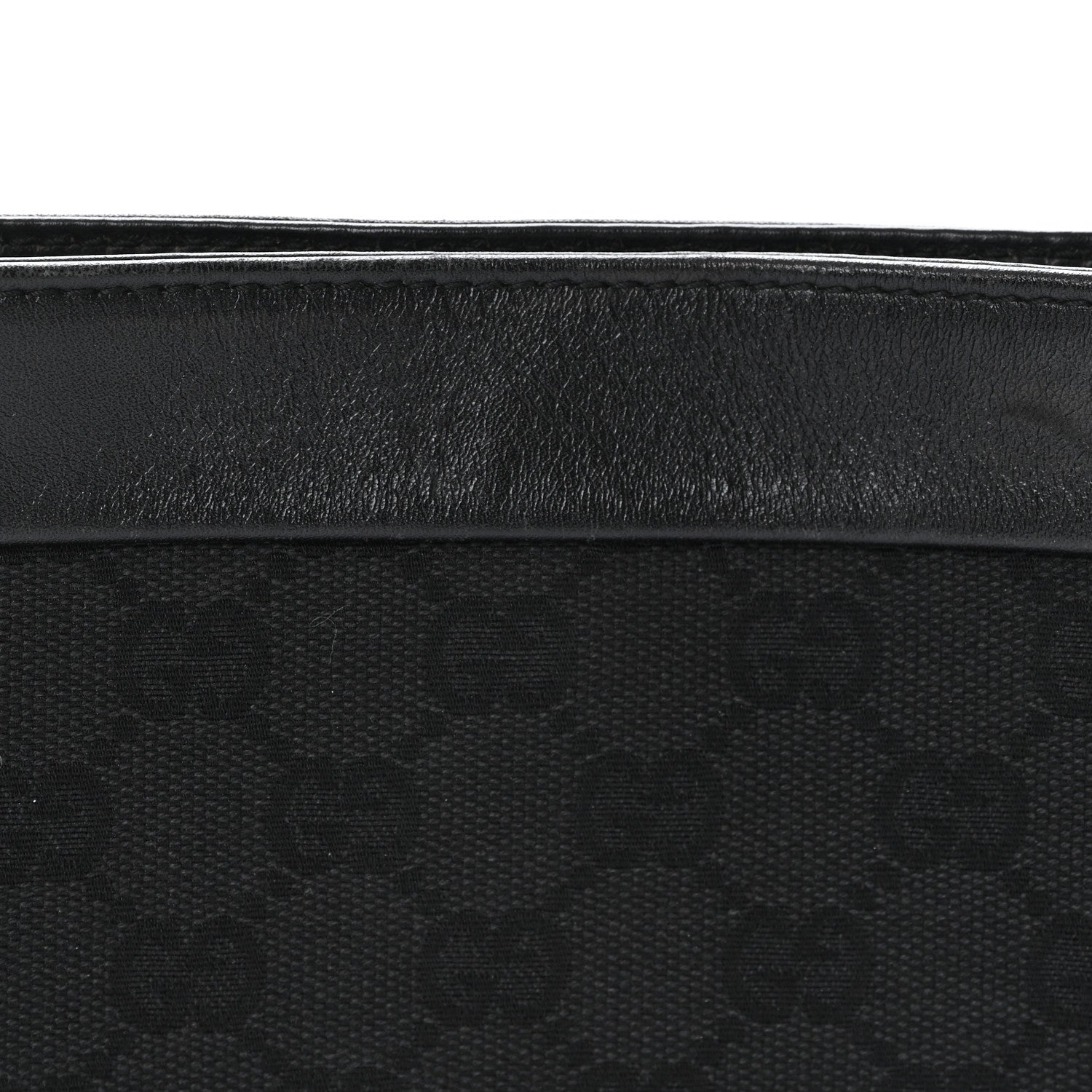 Gucci Monogram Shoulder Bag Black 8 of 12