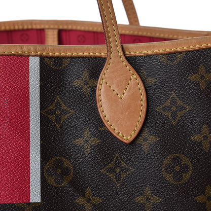 Louis Vuitton Monogram My LV Heritage Neverfull GM Fuchsia White 19 of 19