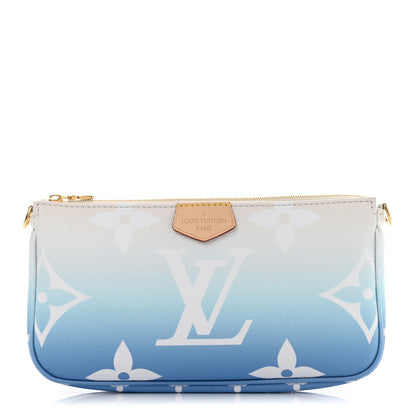 Louis Vuitton Monogram Giant By The Pool Multi Pochette Accessories Large Pochette Blue 1 of 6