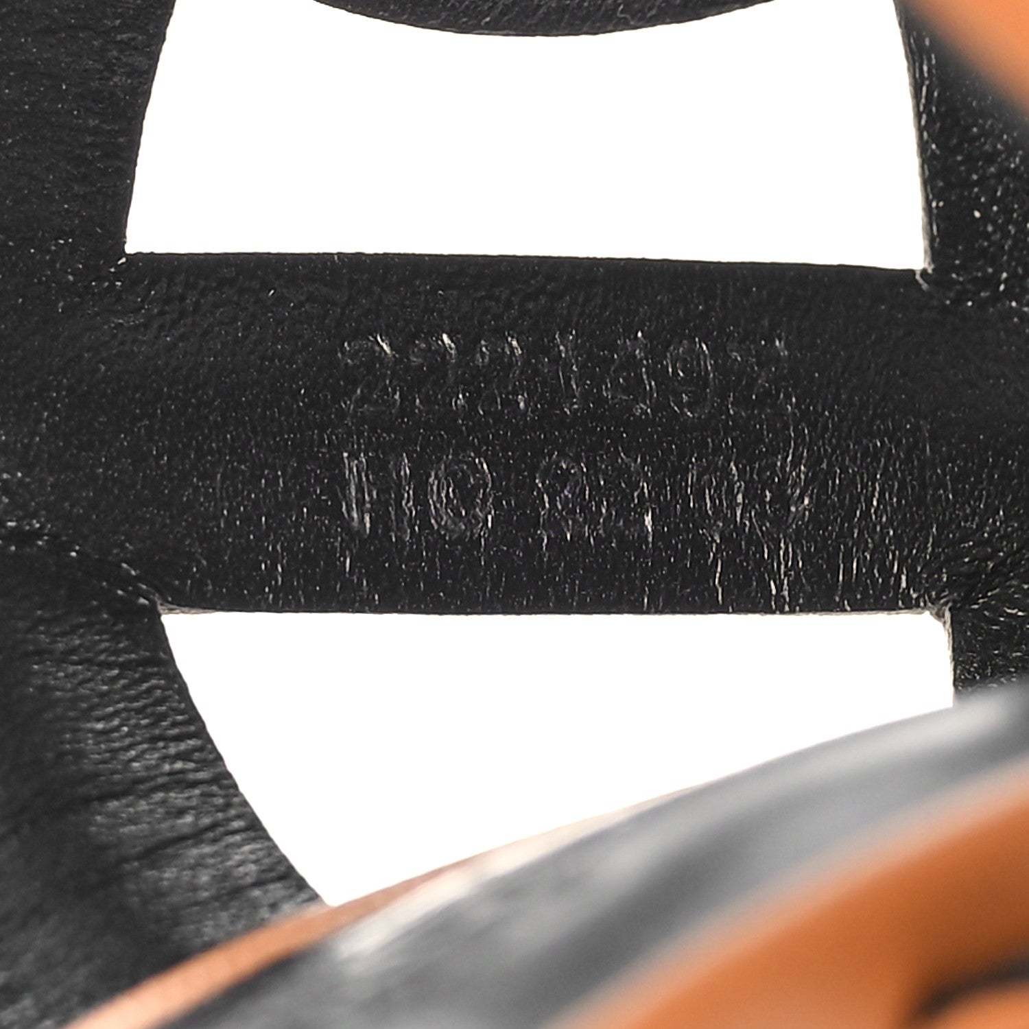 Hermes Nappa Figari 55 Sandals 39 Naturel 9 of 10