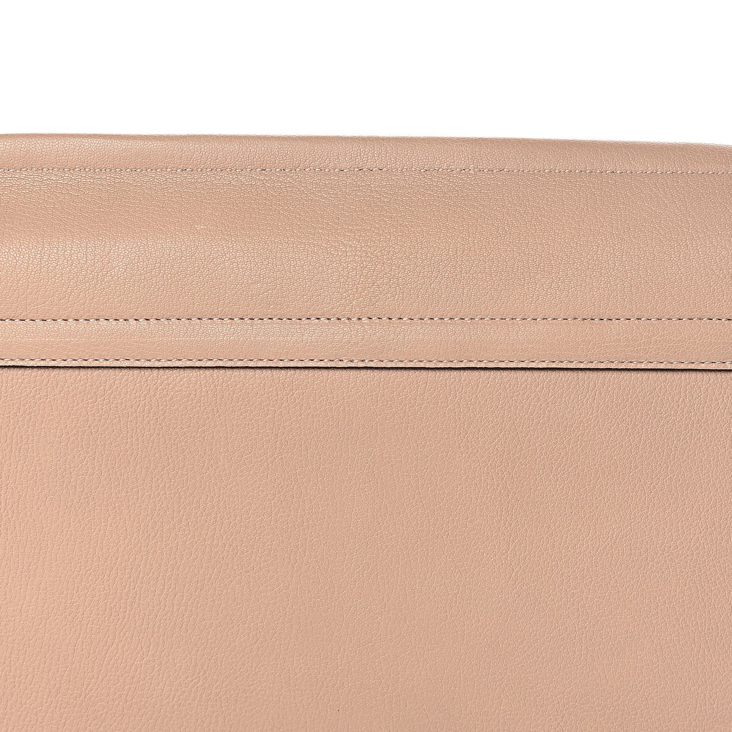 Goatskin Medium Faye Shoulder Bag Biscotti Beige