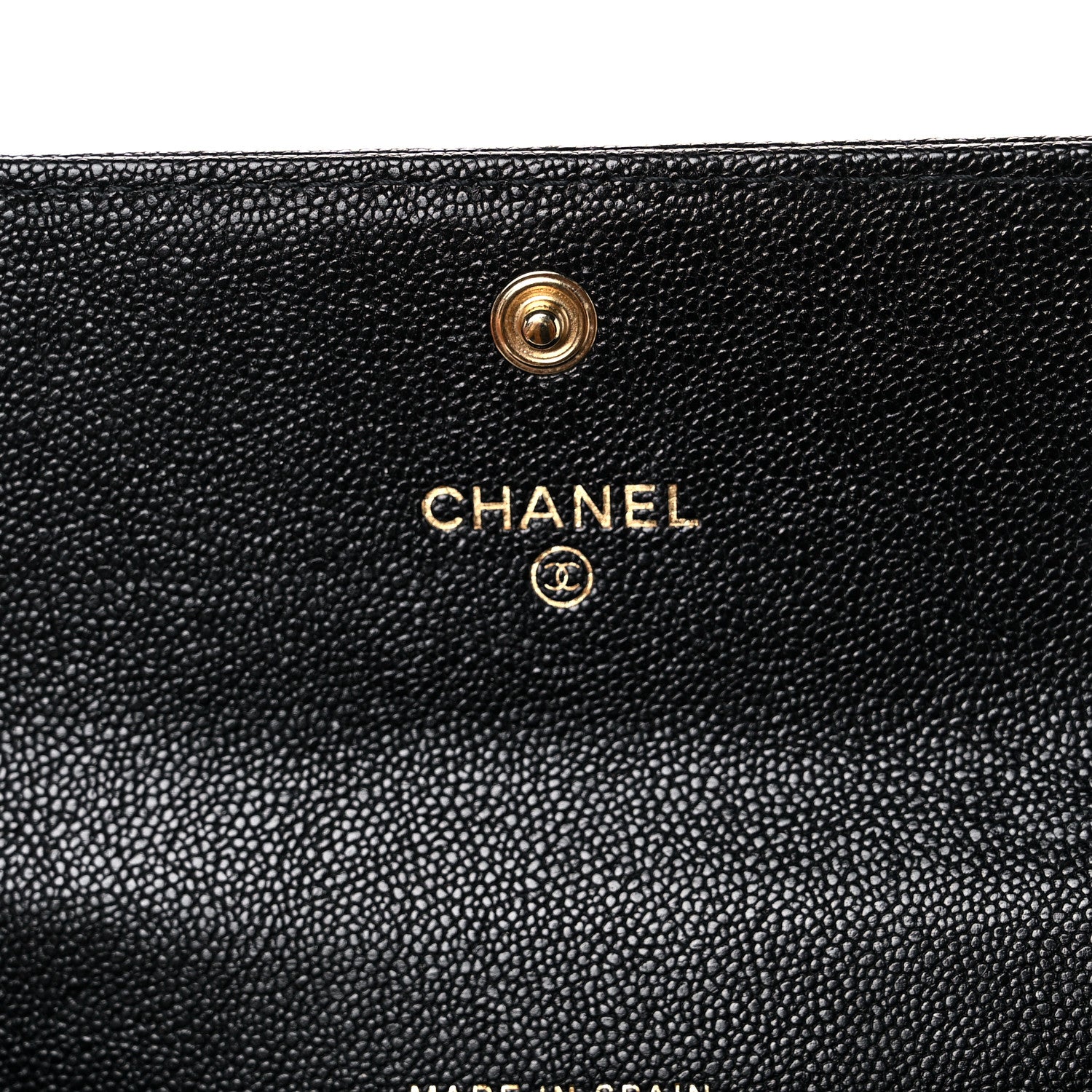 Chanel Caviar Quilted Boy Flap Card Holder Black 6 of 8