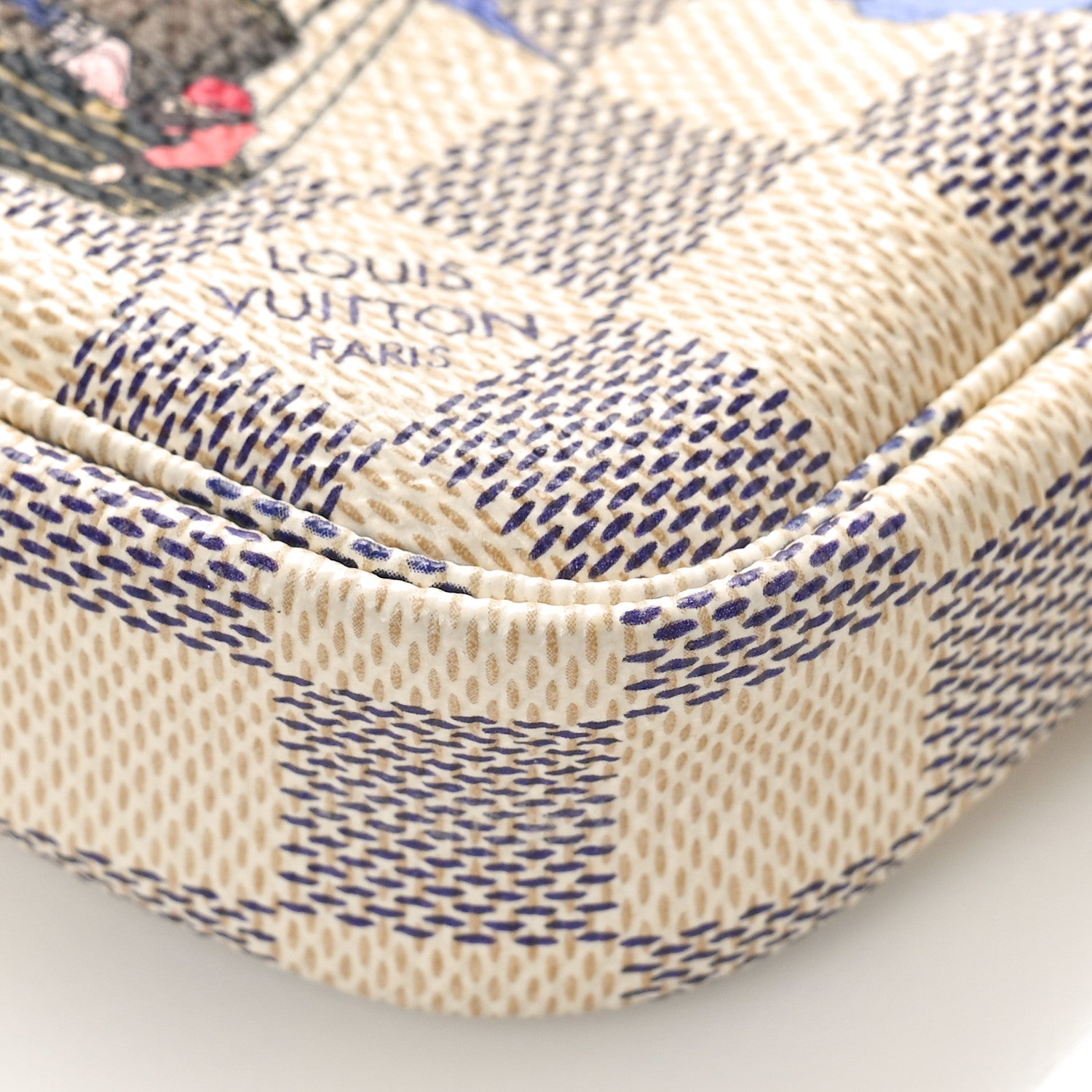 Louis Vuitton Damier Azur Illustre Mini Pochette Accessories 10 of 10