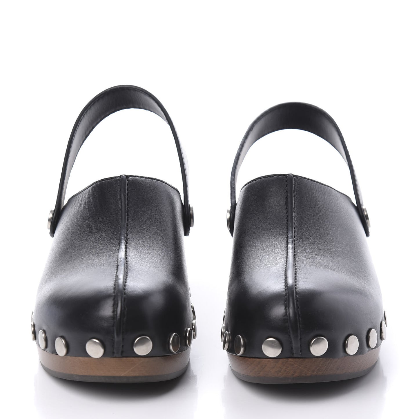 Calfskin Diorquake 20mm Slingback Clogs 36 Black