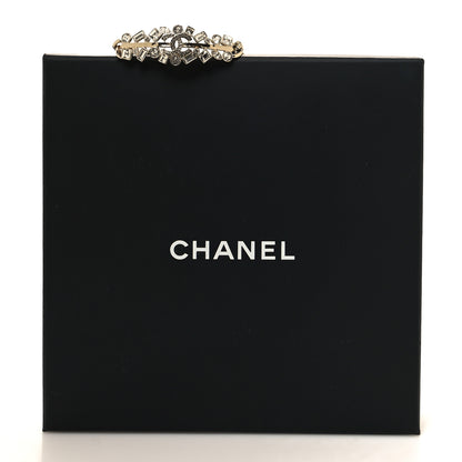 Chanel Crystal CC Link Choker Necklace Gold 5 of 5