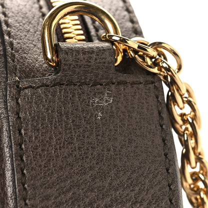 Gucci GG Supreme Monogram Web Mini Ophidia Round Shoulder Bag Brown 11 of 11