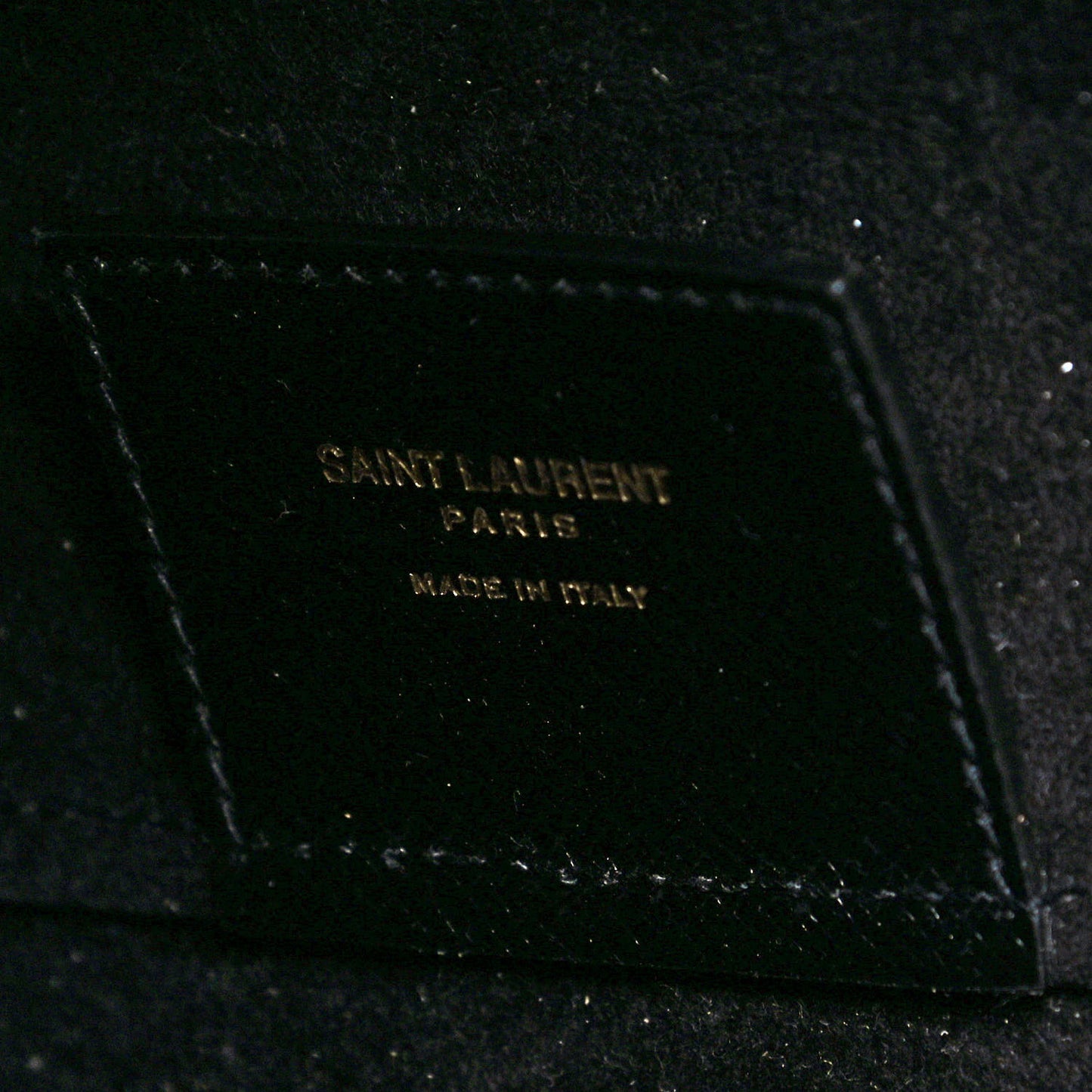 Calfskin Large Shopping Tote Black