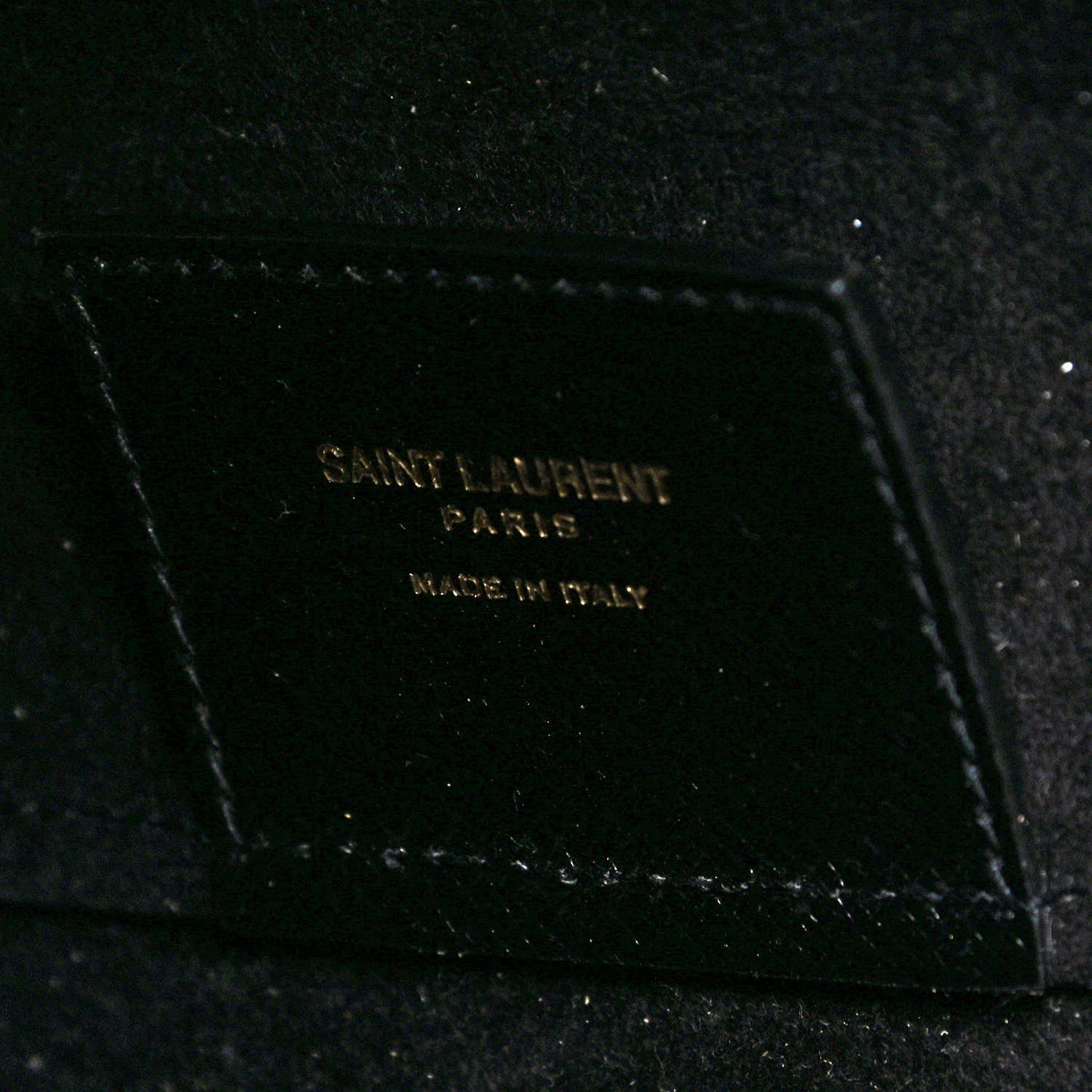 Saint Laurent Calfskin Large Shopping Tote Black 6 of 13