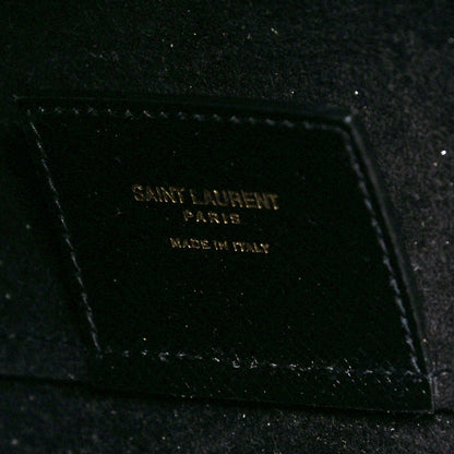 Saint Laurent Calfskin Large Shopping Tote Black 6 of 13