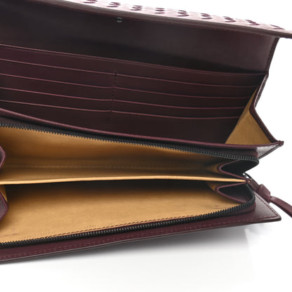 Bottega Veneta Nappa Intrecciato Continental Wallet Dark Barolo 5 of 9