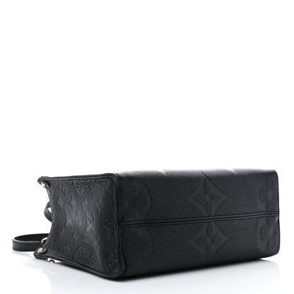 Louis Vuitton Empreinte Monogram Giant Onthego PM Black 4 of 13