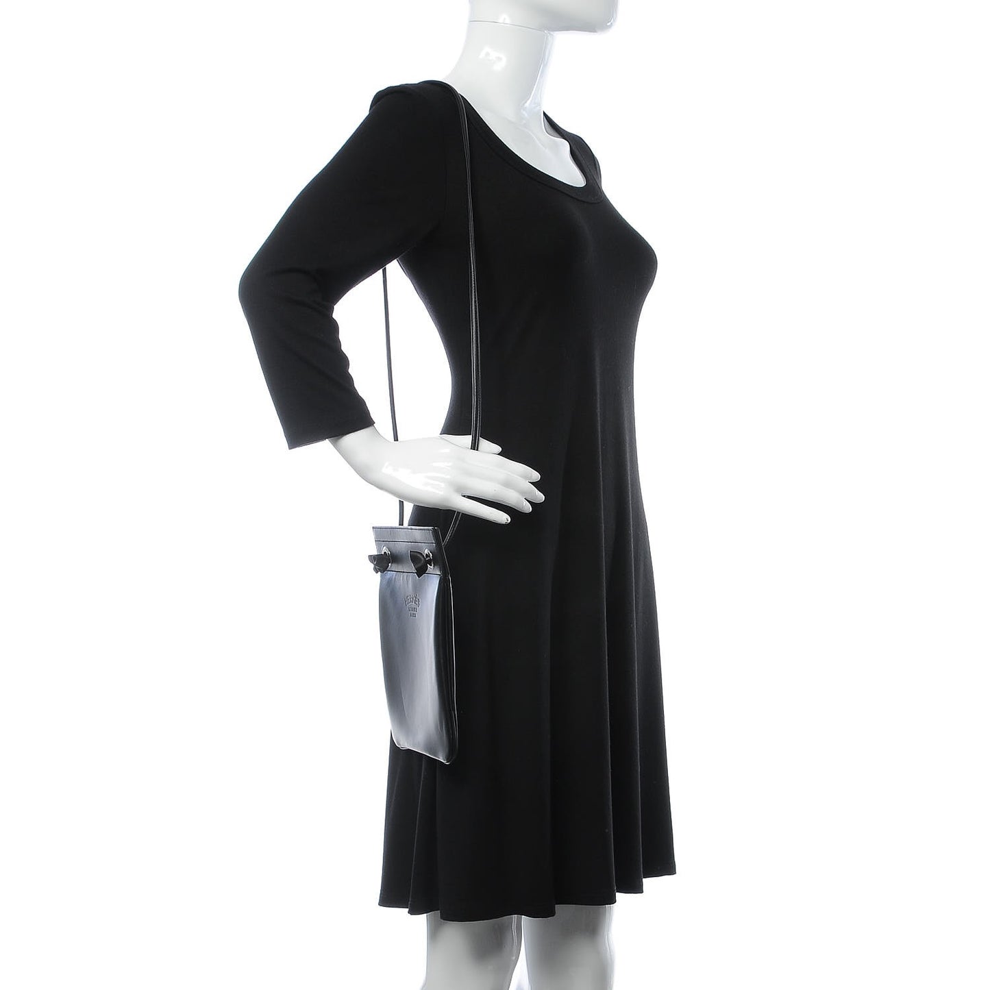 Milo Lambskin Swift Mini Aline Black