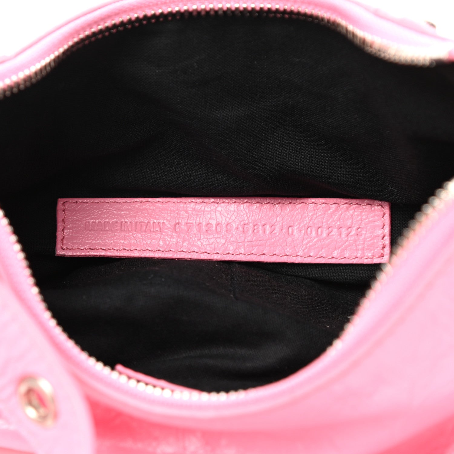 Balenciaga Agneau Arena Le Cagole Shoulder Bag XS Sweet Pink 7 of 10