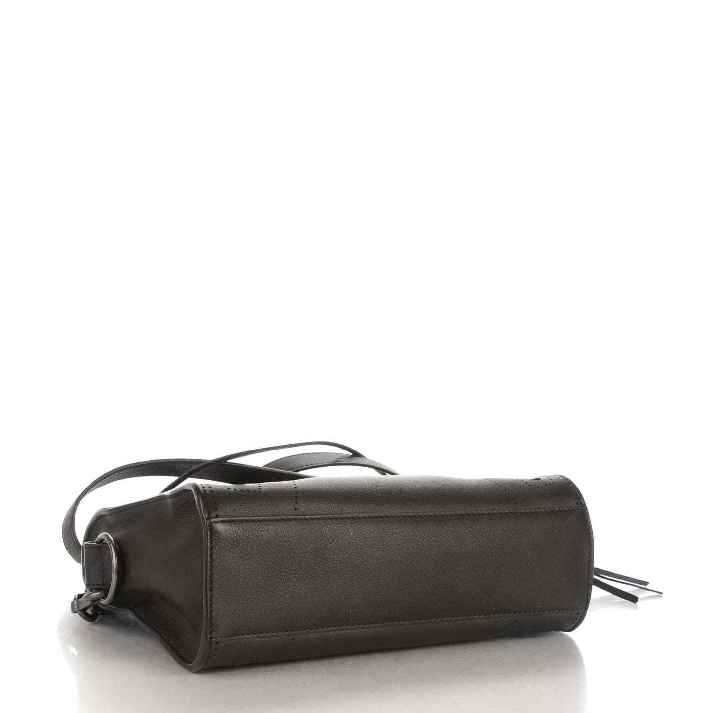 Veau Soyeux Perforated Blackout Hardware Mini City Black