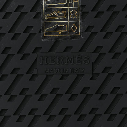 Hermes Denim Calfskin Womens Chypre Sandals 40.5 Bleu Clair Naturel 6 of 9