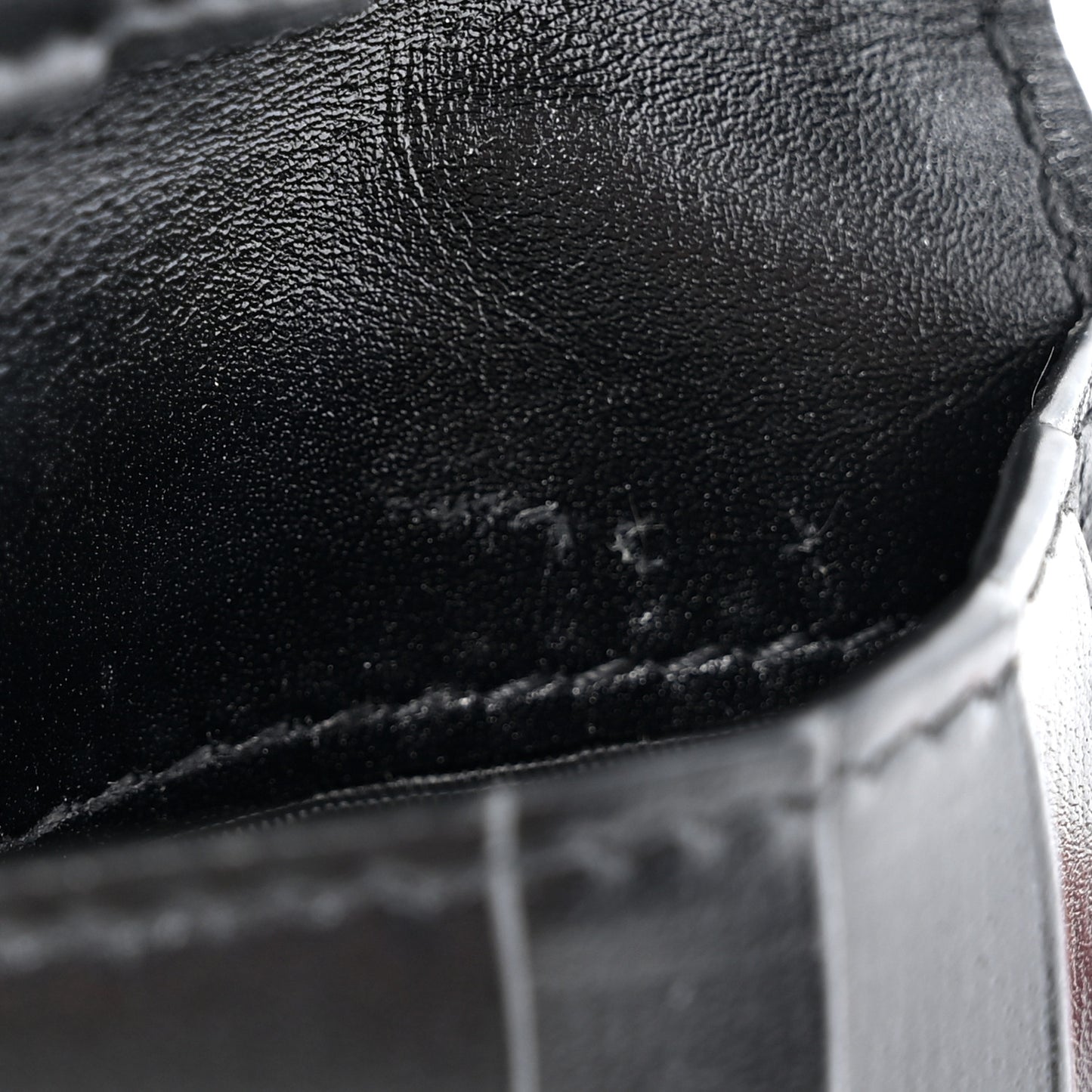 Smooth Calfskin Monogram East West Wallet Black
