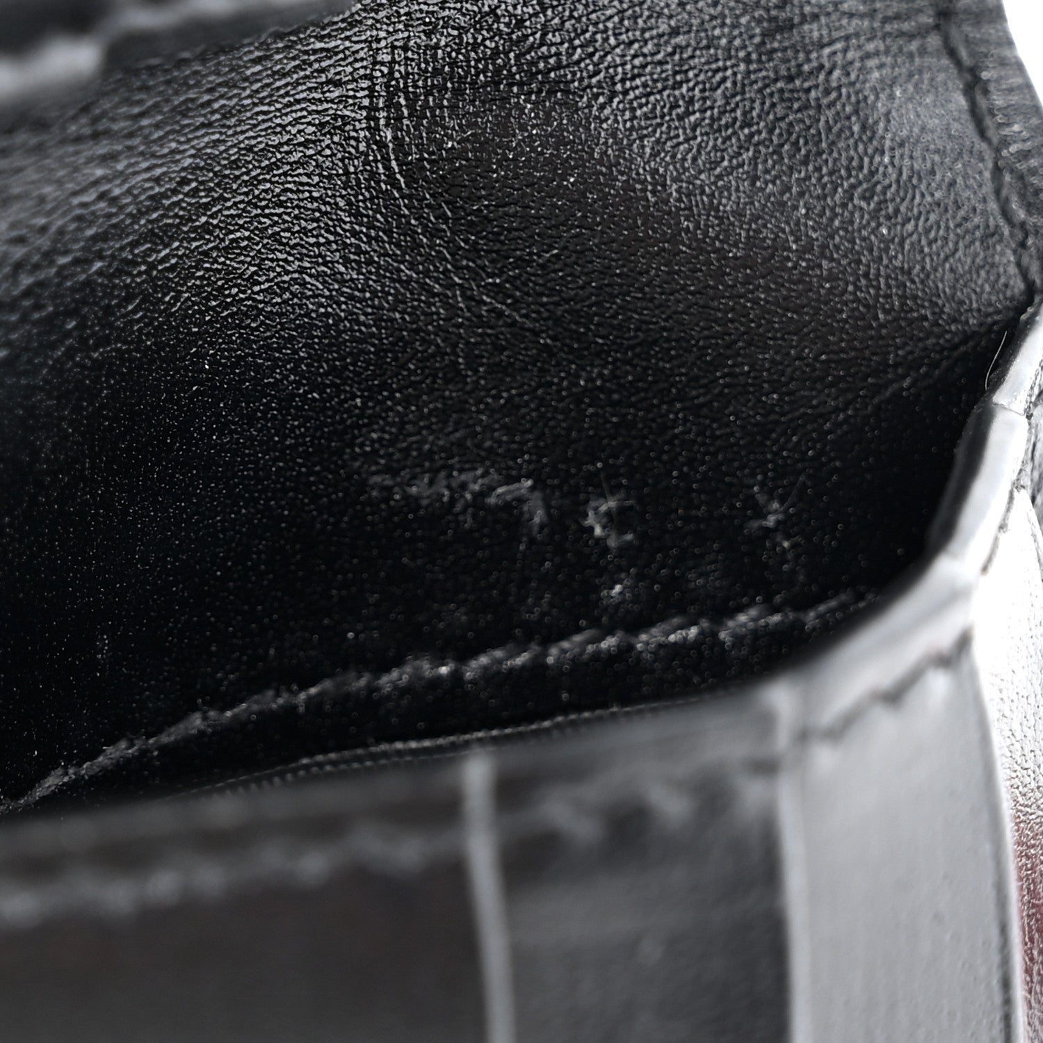 Saint Laurent Smooth Calfskin Monogram East West Wallet Black 9 of 12