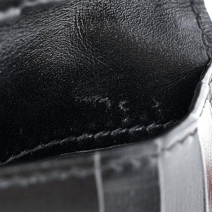 Saint Laurent Smooth Calfskin Monogram East West Wallet Black 9 of 12