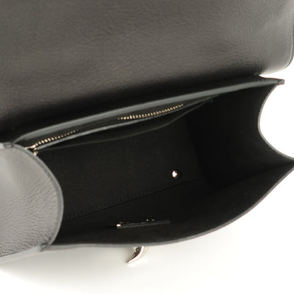 Givenchy Grained Calfskin Mini Shark Lock Satchel Black 5 of 7