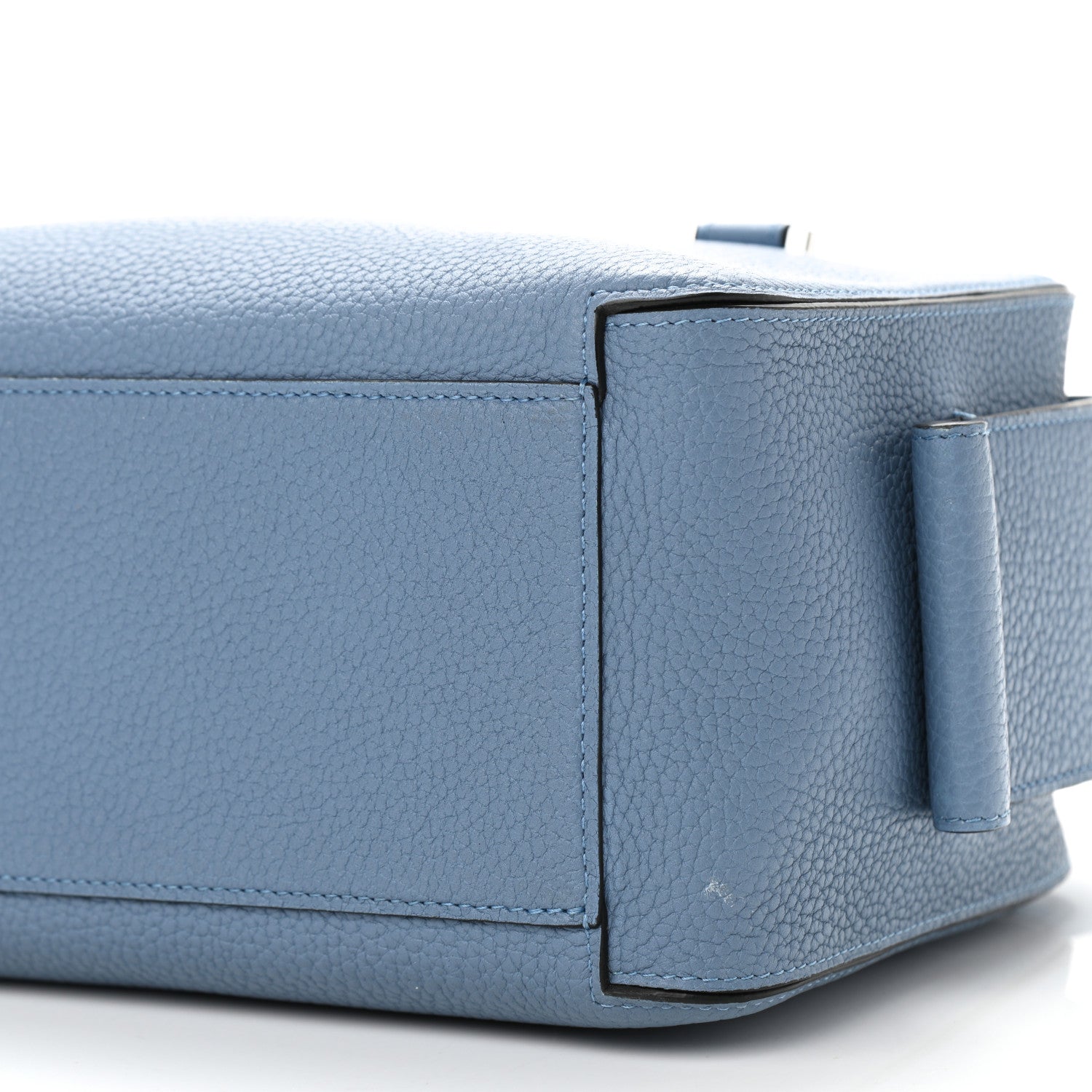 Delvaux Taurillon Soft Nano Cool Box Satchel Pacific 9 of 10