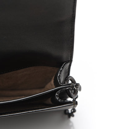 Bottega Veneta Nappa Intrecciato Chain Bag Black 7 of 10