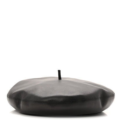 Christian Dior Lambskin D-Dream Beret 57 Black 4 of 8
