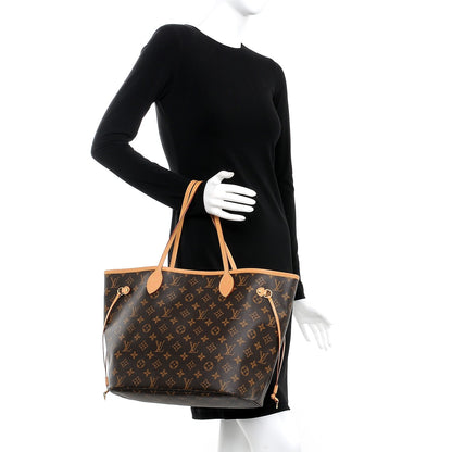 Louis Vuitton Monogram Neo Neverfull MM Rose Ballerine 2 of 9