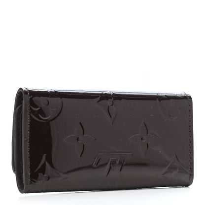 Louis Vuitton Vernis Multicles 4 Key Holder Amarante 3 of 7