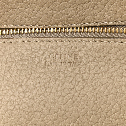 Celine Crisped Calfskin Tie Knot Tote Light Taupe 7 of 19