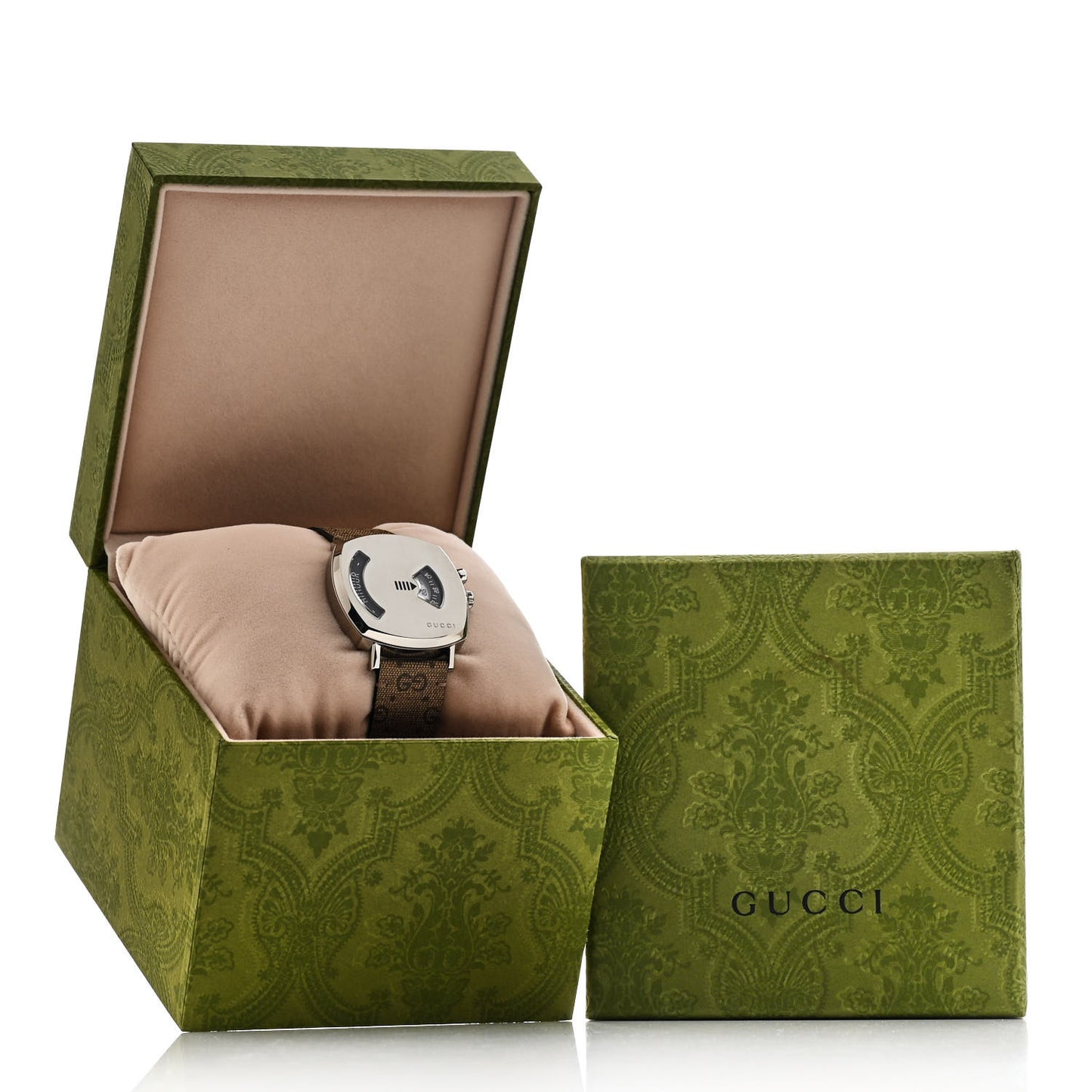 Stainless Steel Canvas 38mm Grip Quartz Watch