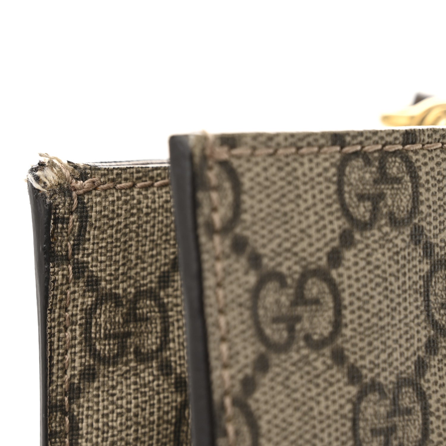 Gucci Soft GG Supreme Monogram Courrier Vertical Tote Beige New Acero 13 of 14