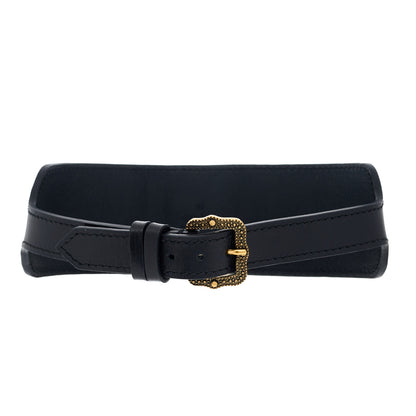 Gucci Calfskin Pearl Cherry Lion Choker Black 2 of 5