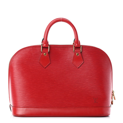 Louis Vuitton Epi Alma PM Castillan Red 1 of 10