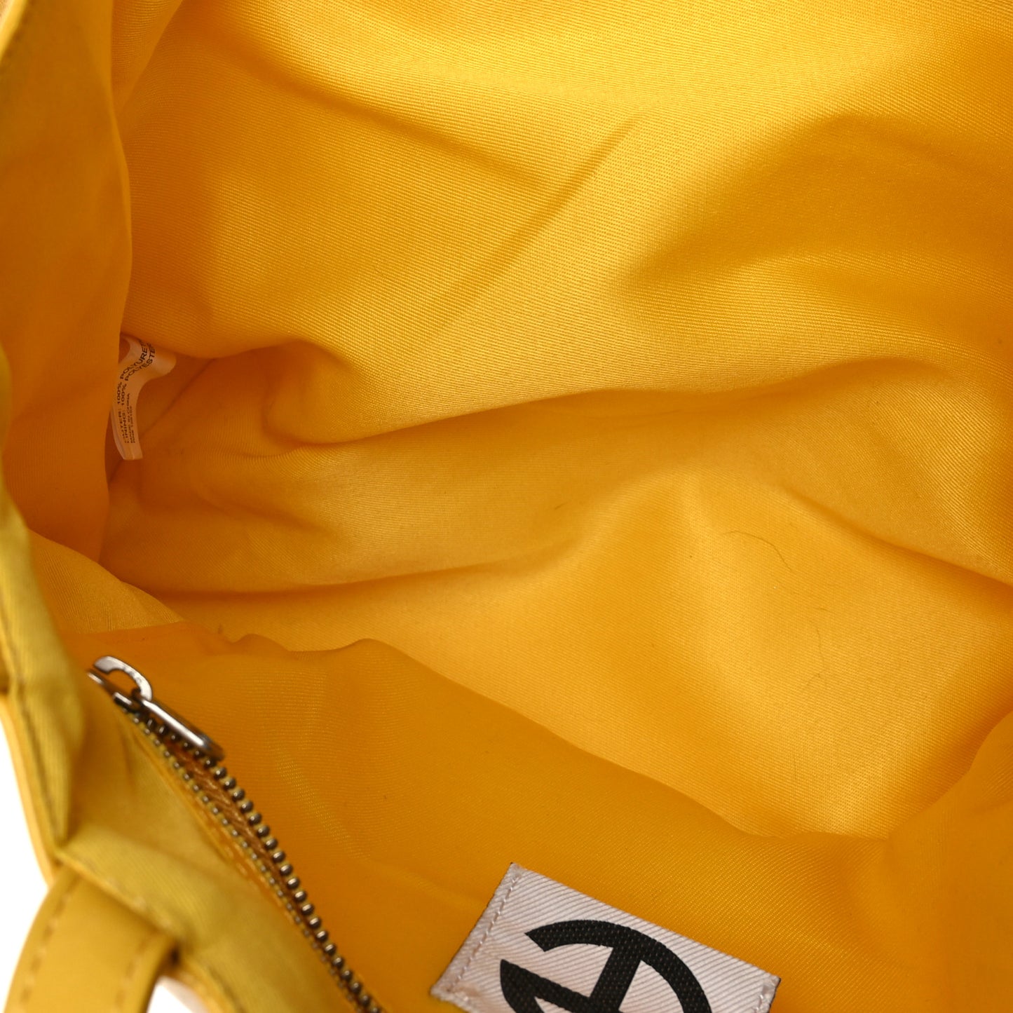 Vegan Leather Medium Shopping Bag Mustard