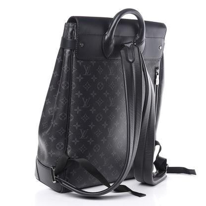 Louis Vuitton Monogram Eclipse Steamer Backpack 3 of 12