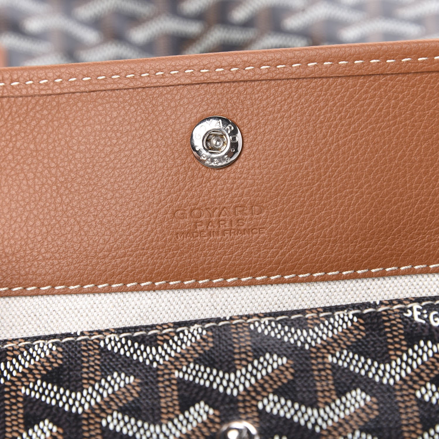 Goyard Goyardine Saint Louis GM Black Gold 7 of 11