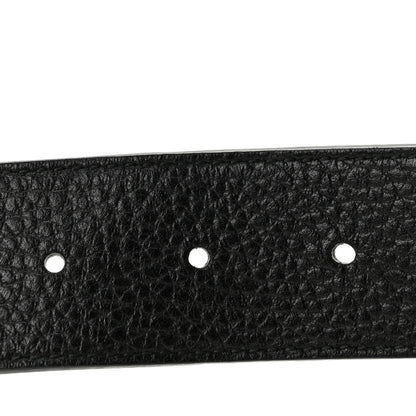 Gucci Calfskin Double G Reversible 37mm Belt 95 38 Black Cocoa 3 of 7