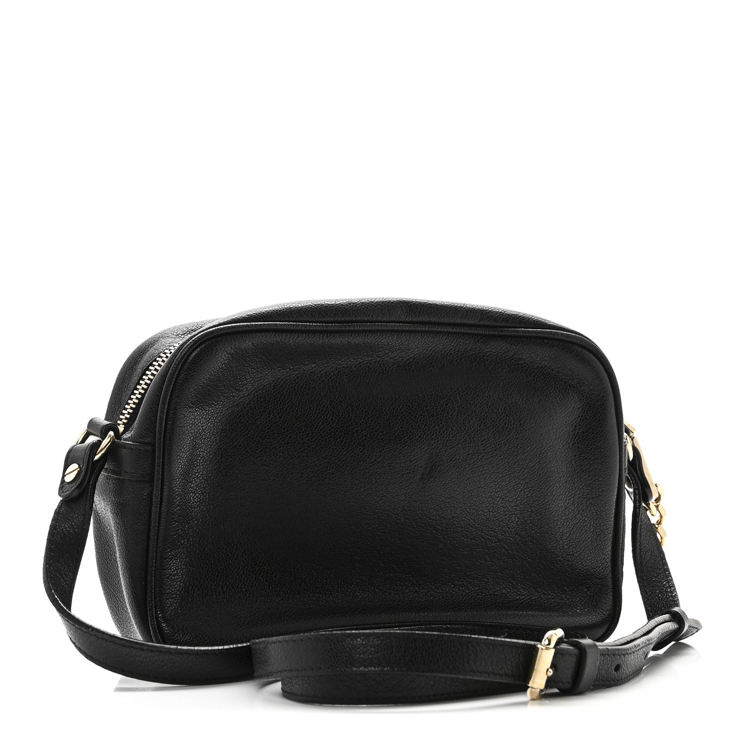 Versace Calfskin Palazzo Camera Bag Black 3 of 9